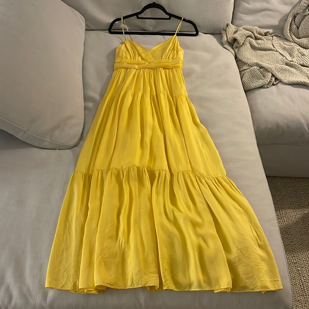 Yellow Maxi dress